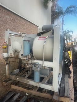 Hydraulic Power Unit HPU Skid w/ Oil Cooler & Filtration - Dayton Fan / Racine Valve / Schroeder Filters
