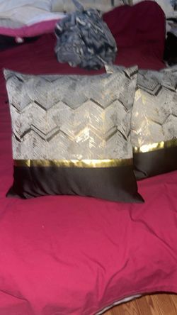 2 Throw pillows (new!)