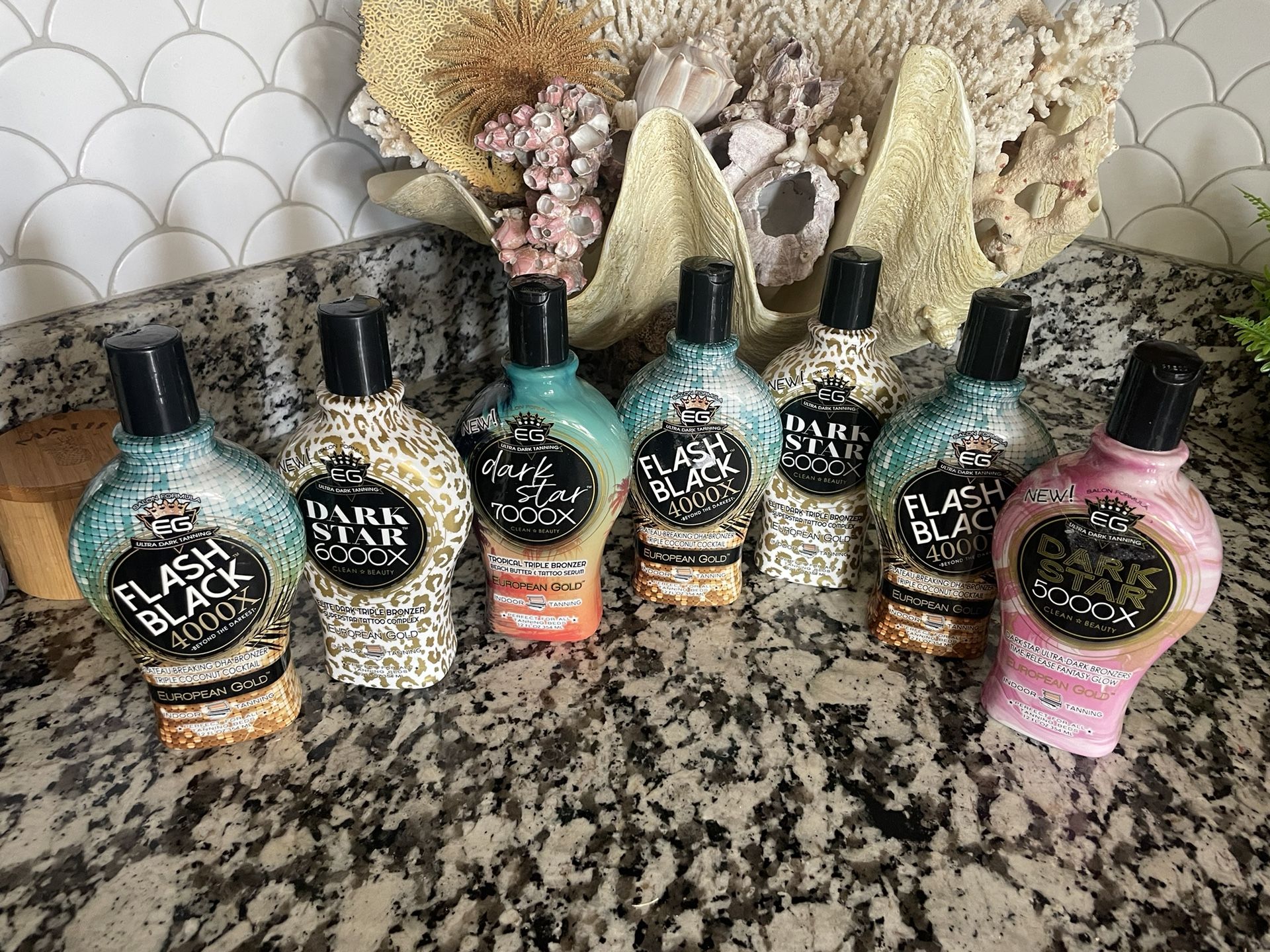 Tanning Bed Lotions, $5 Ea.