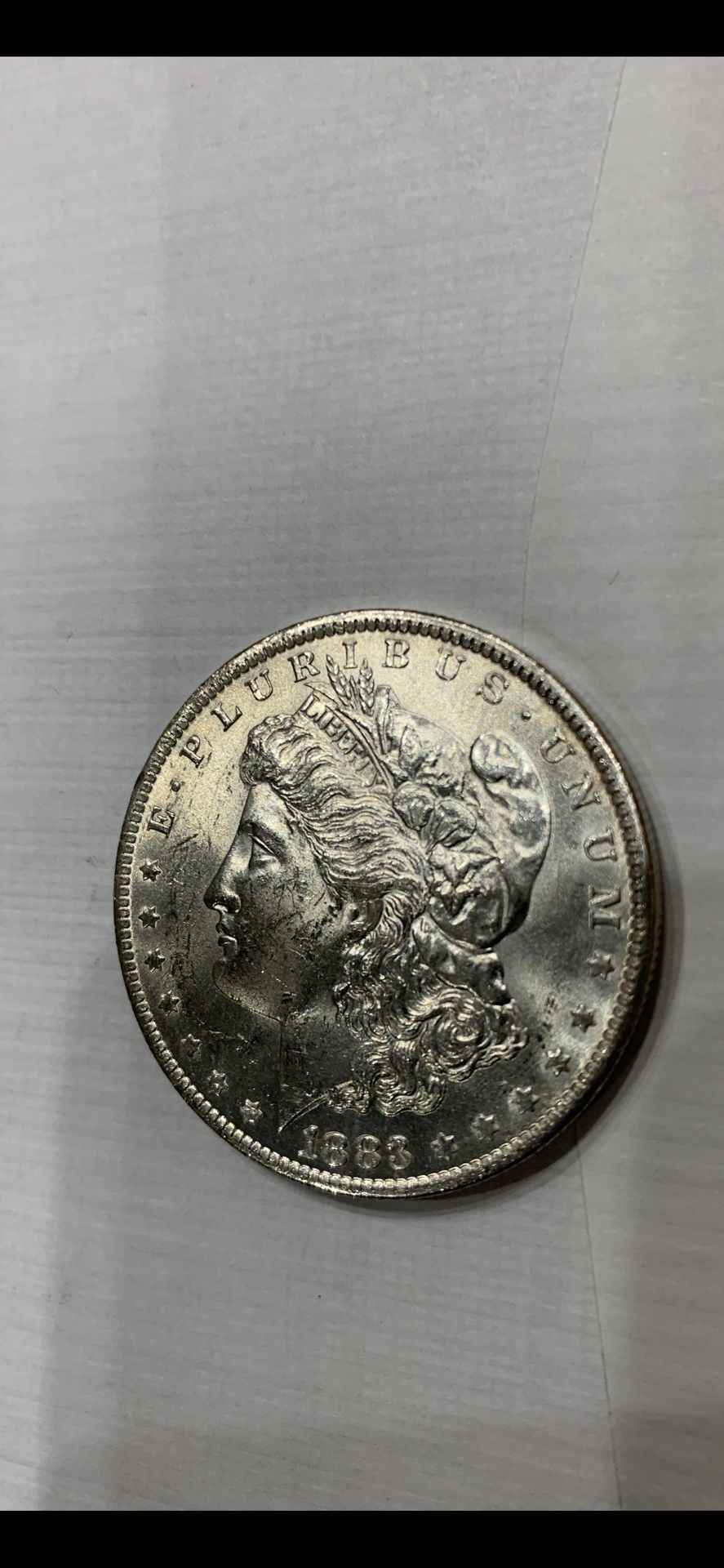 1883 O Morgan Silver Dollar