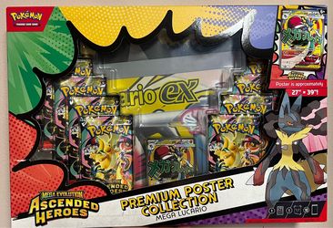 Mega Lucario Ascended Heroes Premium Poster Collection