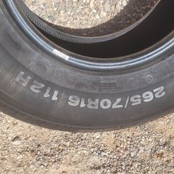265/70R16 4 Tires