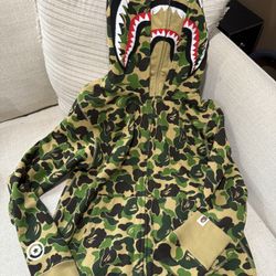 Authentic Bape Zip Up Hoodie 