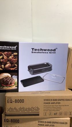 Techwood smokeless grill