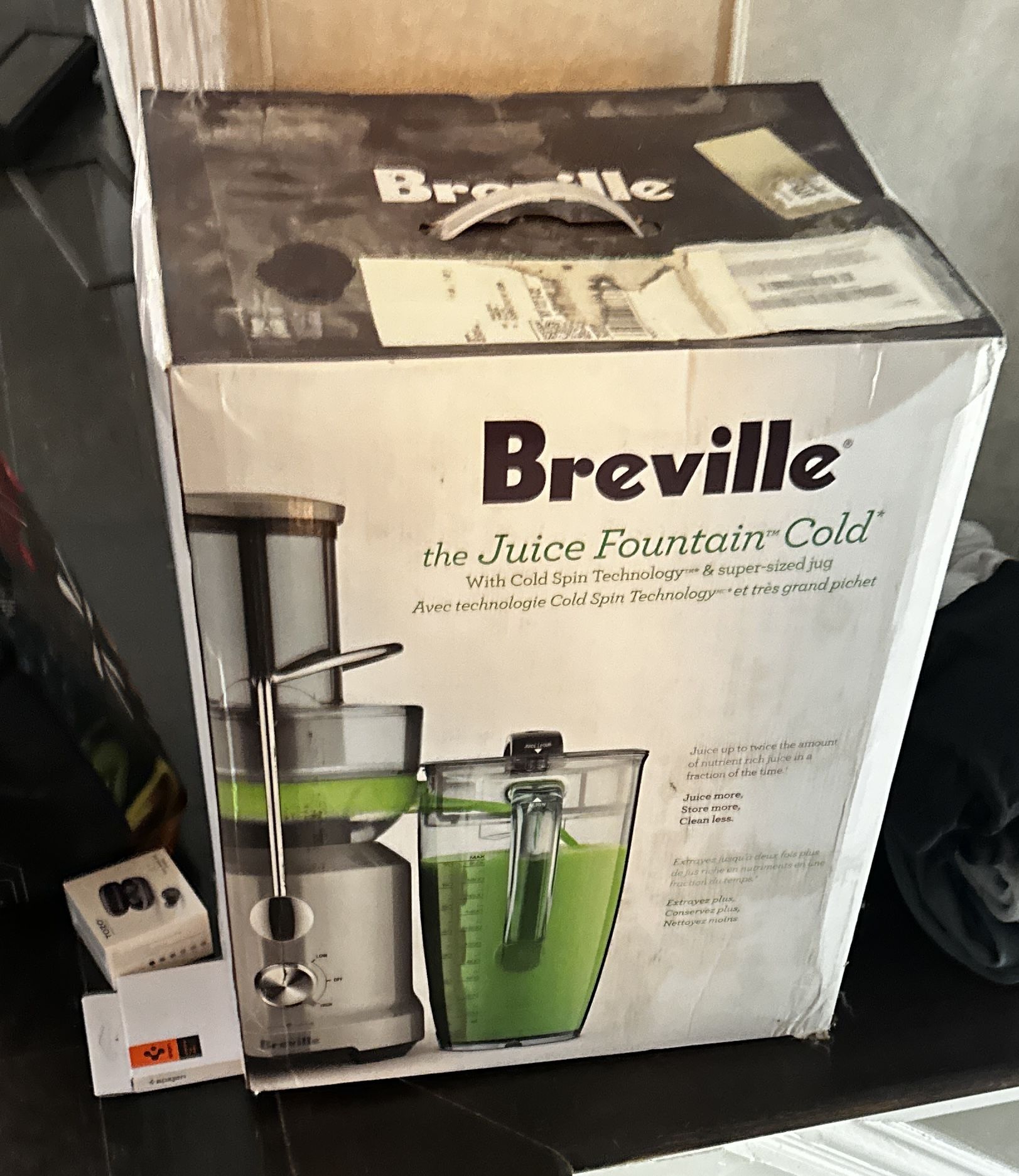 Breville Juice Fountain Cold New In Box 