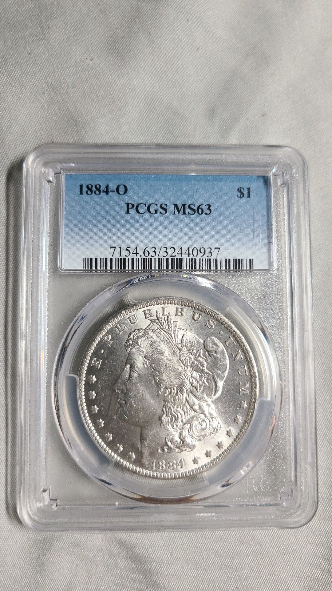 1884-o Morgan Silver Dollar MS63