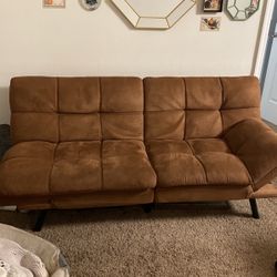 Suede Futon 