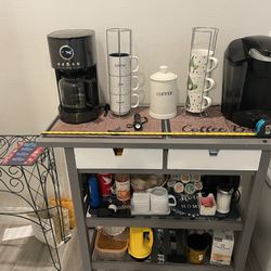 Coffee Bar With Storage