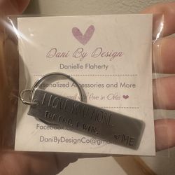 I Love You More. The End. I Win. ❤️ Me Keychain Gift 
