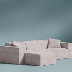 Rove Concepts M1 Sectional with extra ottoman 