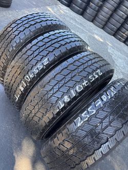 255/70/18 BRIDGESTONE DUELER A/T