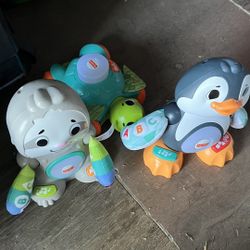 3 Fisher Price Linkimals