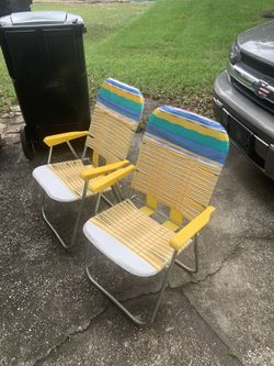 Beach chairs