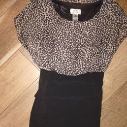 Leopard Junior Dress