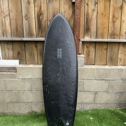 Panda AstroZombie Fish Surfboard 5’7