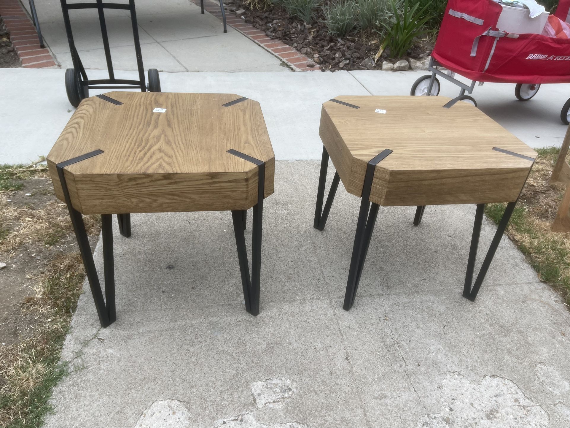 Pair Of End Tables / Nightstands