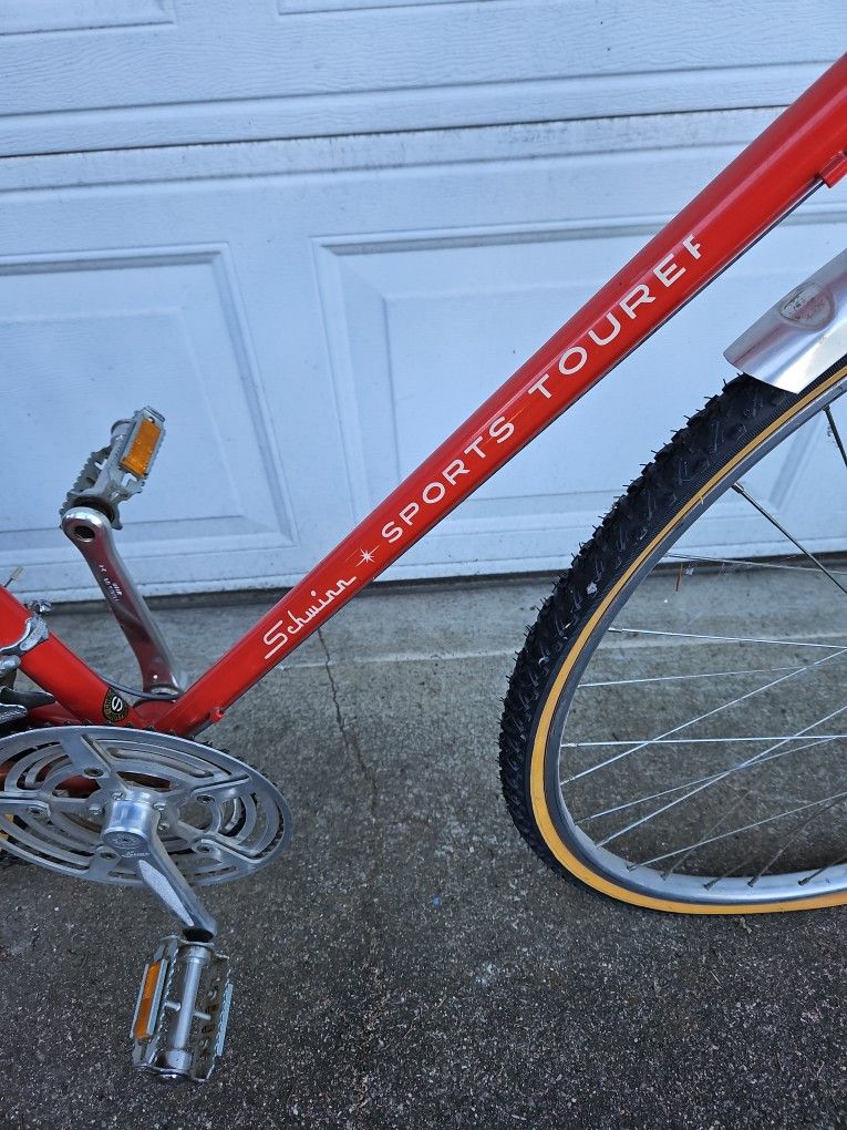 retro schwinn bicycle Le Tour, Casual Vintage Road Bike, 50 cm, Blue With comfort features Fabrication_Canvas Color:Light Gray-polyester 6 Custom Printed Solo