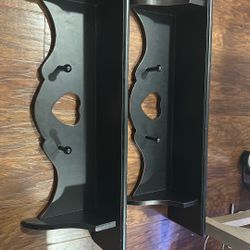 Two Wooden Shelves 