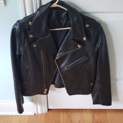 Ladys leather jacket small size