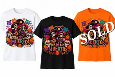 Day of the dead /Dia de los muertos shirt