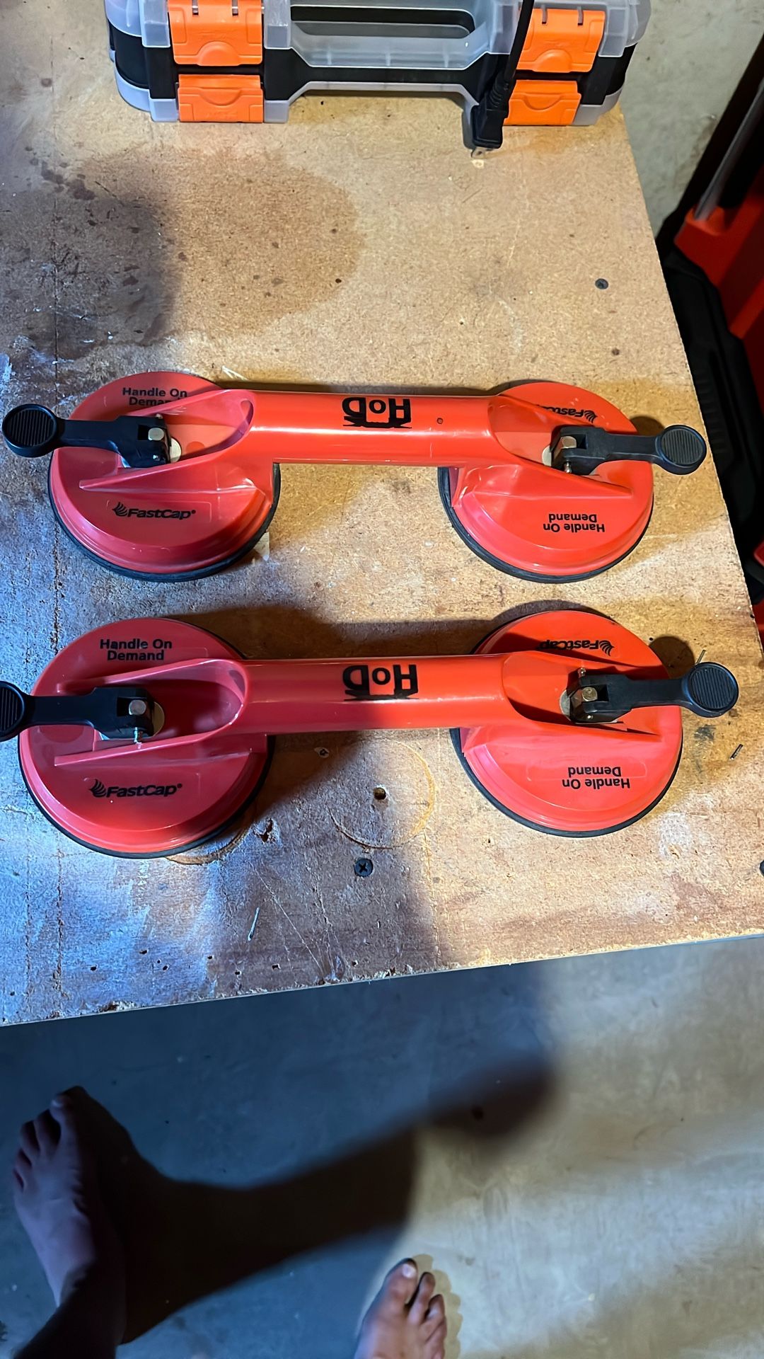 Fast Cap suction cup handles