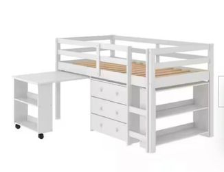Children's Bedroom Set with desk, book case, and dresser