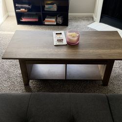 Cofffe table with extension