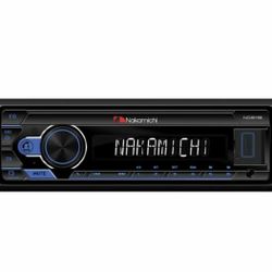 Nakamichi NQ511B Bluetooth USB Single-DIN In-Dash Digital Media Stereo Receiver