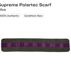 Supreme Polartec scarf