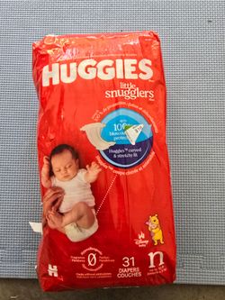 *Free* Huggies little snugglers daipers