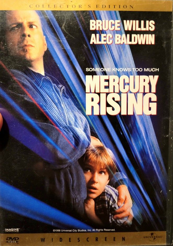 MERCURY RISING DVD BRUCE WILLIS ALEC BALDWIN DVD