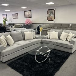 2PC Gray Sofa & Loveseat 🔥SALE🔥