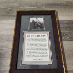 Theodore Rosevelt Photo Frame 