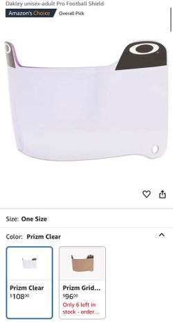 Oakley Football Visor