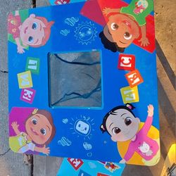 Kids Cocomelon Table Set With 2 Chairs