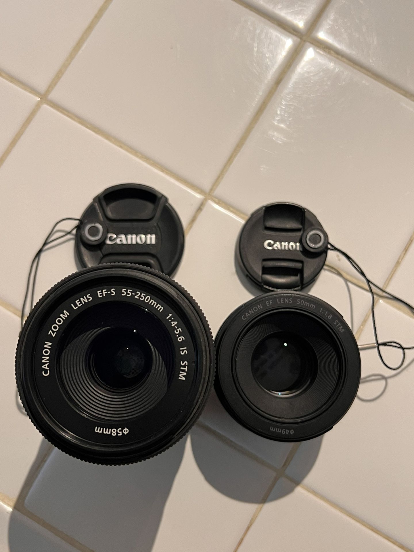 2 Canon Lenses 