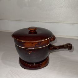 Vintage Old Hickory Cookware 5-Piece Bean Pot Set with Lid & Drip Plate – Prudence Pottery USA