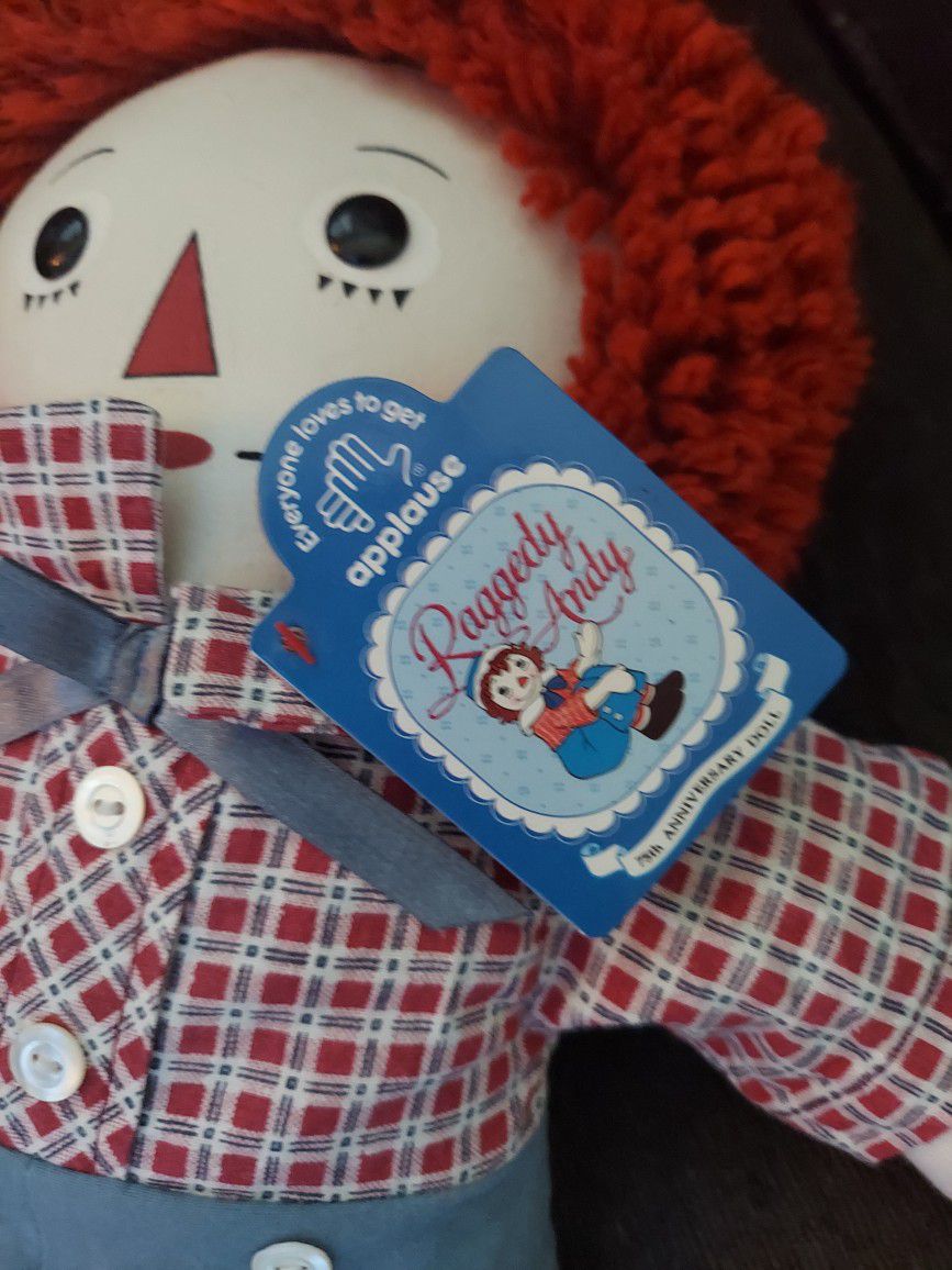 Raggedy Andy 75 Anniversary Doll