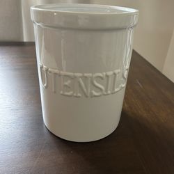 Ceramic Utensil pot 