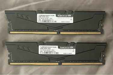2x8gb DDR4 3600mhz Desktop RAM
