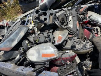 Mix headlights , tail lights , mirrors