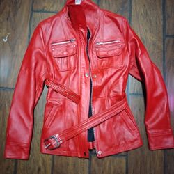 Red Leather Jacket