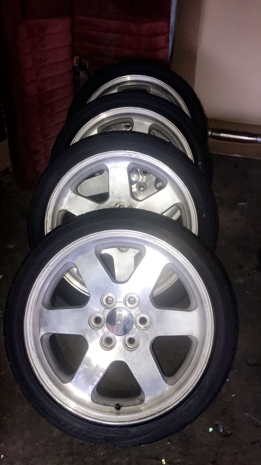 decladded gmc wheels