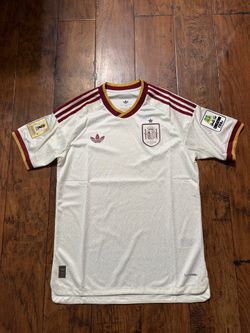 Spain 2026 World Cup Away Jersey Player Version Size M + WC Patch