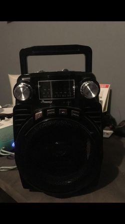 Portable speaker