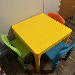 Kids Little Plastic Table