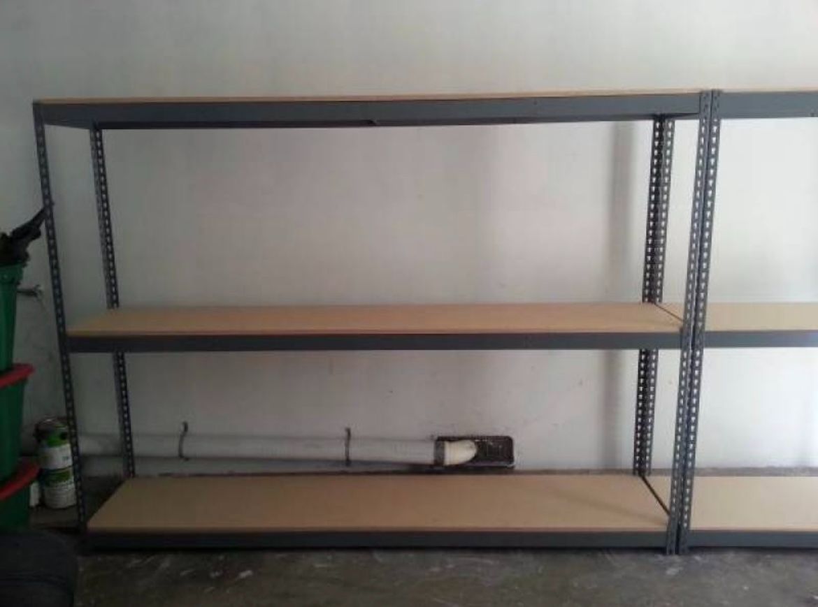3 Tier Boltless Shelving 96 in W x 18 in D Warehouse Garage Storage Container Shed Rack Delivery Available