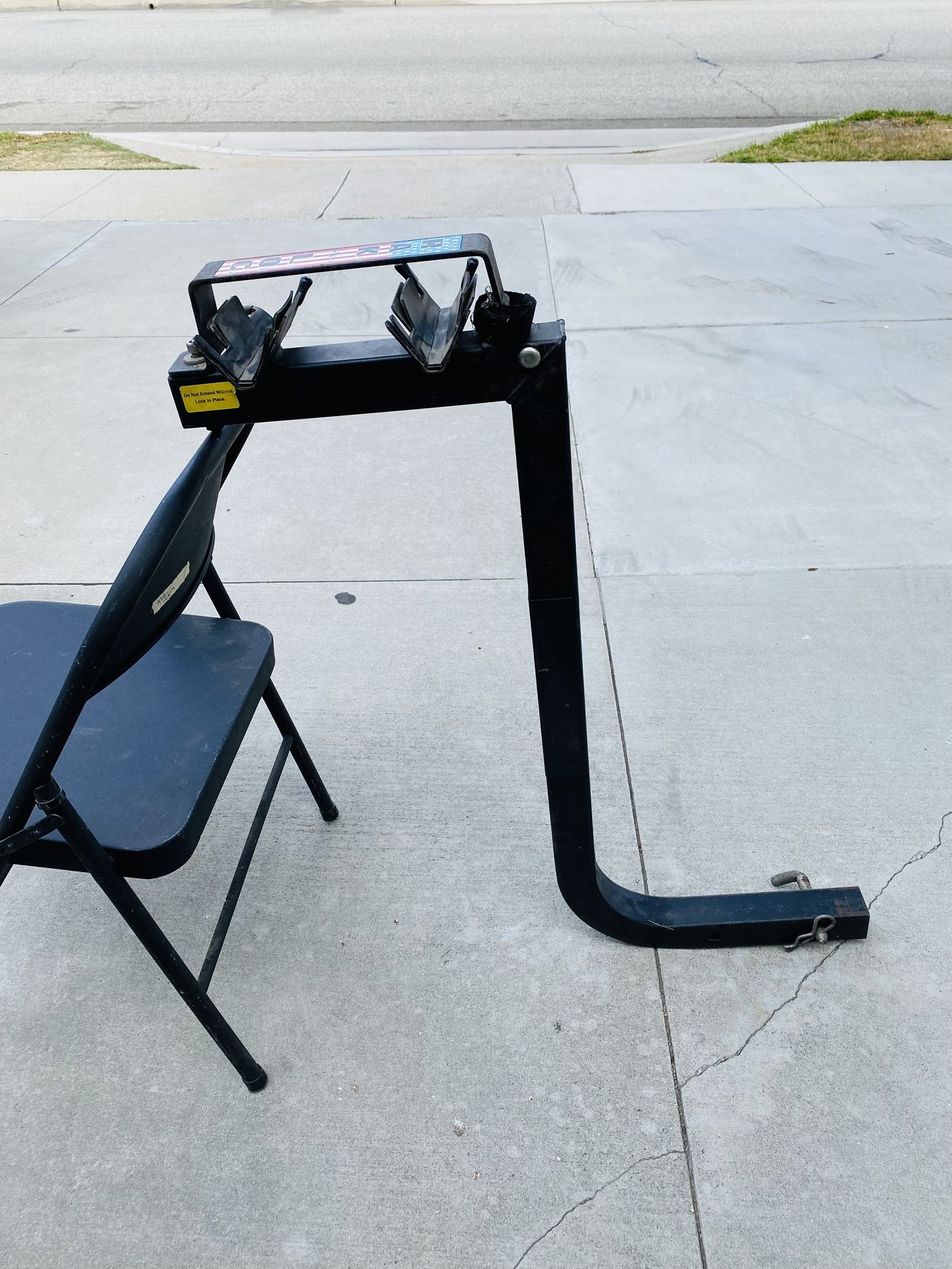 Bicycle Rack, Trailer Hitch. See description.