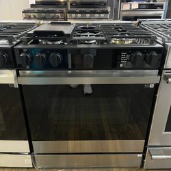 🔥BRAND NEW SAMSUNG BESPOKE SLIDE IN GAS RANGE W/AIR FRY