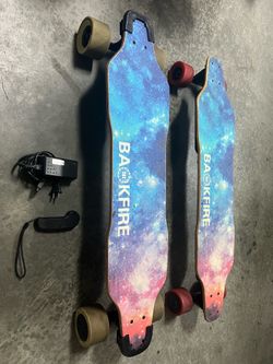 Backfire G2 galaxy electric longboard x2